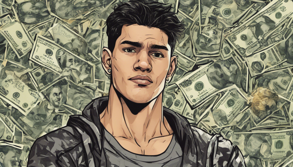 Matheus Nicolau's net worth, money background portrait