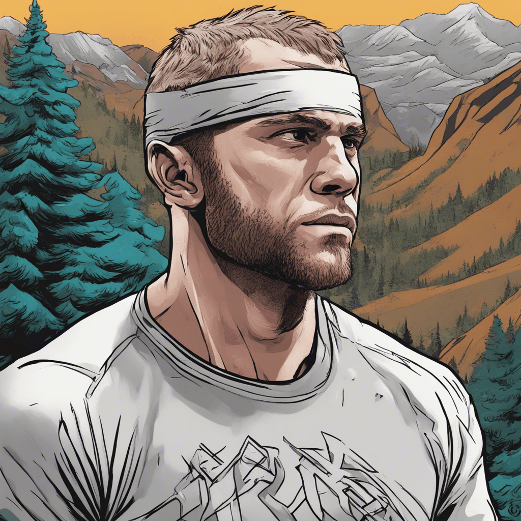 Cory Sandhagen going on a hiking, portrait