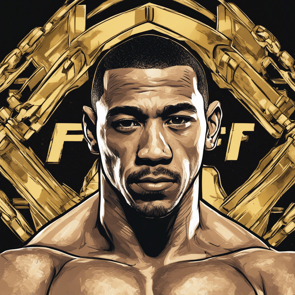 Jose Aldo portrait as as UFC champion